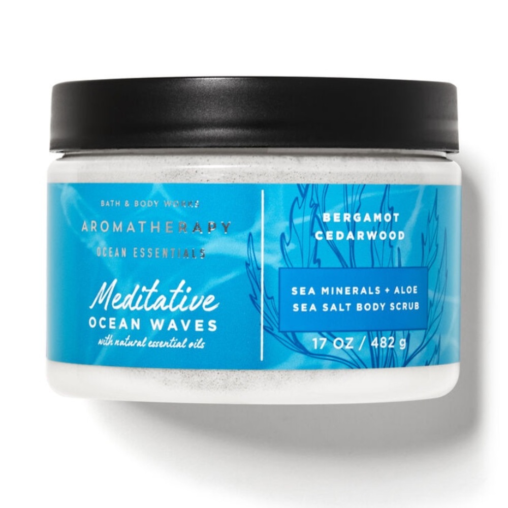 Bath & Body Works Aromatherapy Ocean Essentials Sea Salt Body Scrub